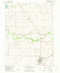 Mount Pulaski 1980 topographic map thumbnail