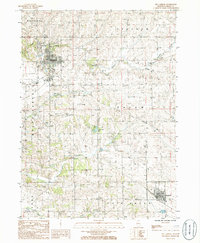 Mt. Carroll 1985 topographic map preview