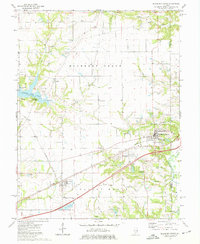 Mulberry Grove 1974 topographic map preview