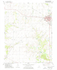 Nashville 1974 topographic map thumbnail