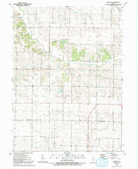 Nekoma 1992 topographic map thumbnail