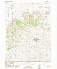 Neponset 1983 topographic map thumbnail