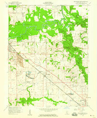 New Athens East 1954 topographic map preview