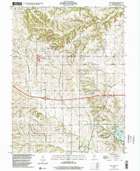 New Salem 1998 topographic map thumbnail