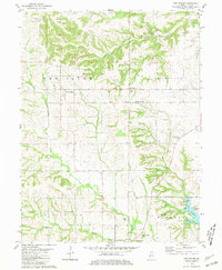 New Salem 1981 topographic map thumbnail