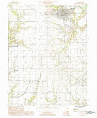 Newton 1985 topographic map thumbnail
