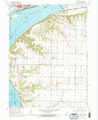 Niota 1964 topographic map preview