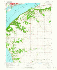 Niota 1964 topographic map preview