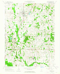 Norris City 1963 topographic map thumbnail