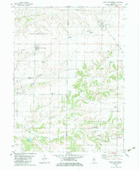 North Henderson 1982 topographic map thumbnail