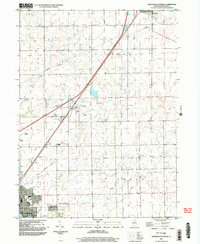 Northeast Pontiac 2001 topographic map preview