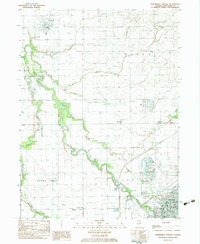 Northwest Pontiac 1983 topographic map thumbnail