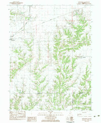 Nortonville 1983 topographic map thumbnail