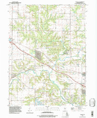 Oak Hill 1997 topographic map preview