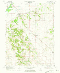 Oakford 1971 topographic map preview