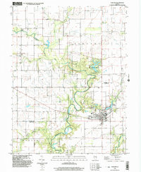 Oakland 1998 topographic map preview