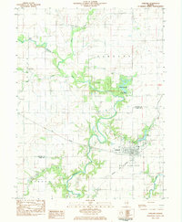 Oakland 1982 topographic map thumbnail