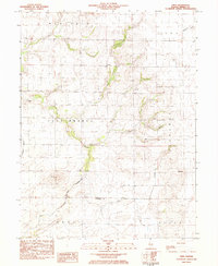 Obed 1983 topographic map thumbnail