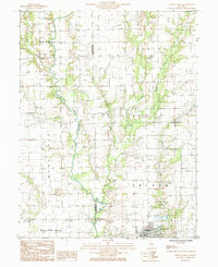 Oblong North 1985 topographic map thumbnail