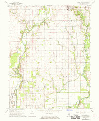 Oblong South 1968 topographic map thumbnail