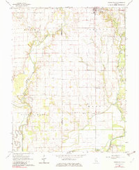 Oblong South 1968 topographic map thumbnail