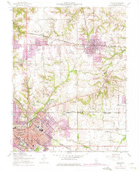 O'Fallon 1954 topographic map preview
