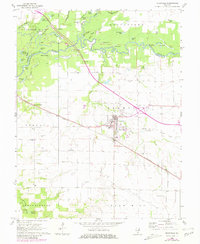 Okawville 1962 topographic map preview
