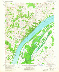 Olmsted 1967 topographic map thumbnail