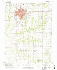 Olney 1971 topographic map preview