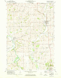 Orangeville 1971 topographic map thumbnail