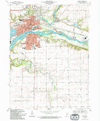 Ottawa 1994 topographic map thumbnail