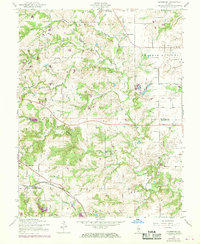 Paderborn 1954 topographic map preview