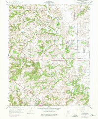 Paderborn 1954 topographic map preview