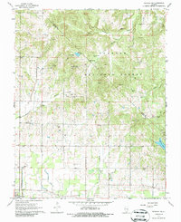 Paducah NE 1967 topographic map thumbnail