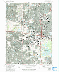 Palatine 1993 topographic map preview