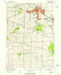 Palatine 1953 topographic map thumbnail