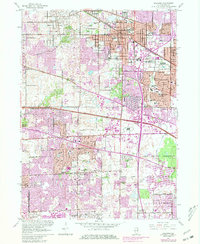 Palatine 1961 topographic map thumbnail
