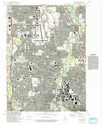 Park Ridge 1993 topographic map thumbnail