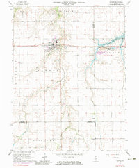 Pawnee 1964 topographic map preview