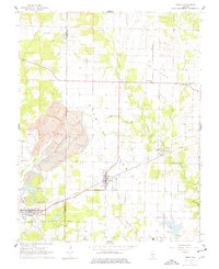 Percy 1965 topographic map thumbnail