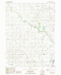 Perdueville 1984 topographic map thumbnail