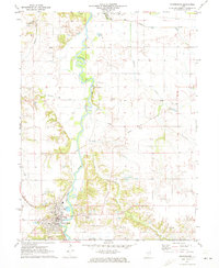 Petersburg 1971 topographic map thumbnail