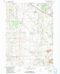 Pingree Grove 1992 topographic map thumbnail