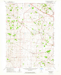 Pingree Grove 1962 topographic map preview