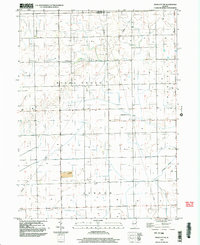 Piper City NE 1998 topographic map thumbnail