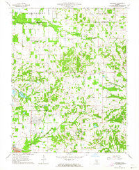 Pittsburg 1963 topographic map thumbnail