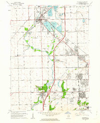 Plainfield 1962 topographic map thumbnail