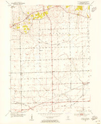 Plattville 1953 topographic map thumbnail