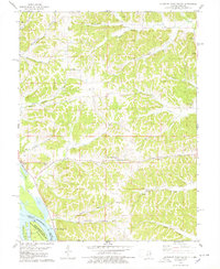 Pleasant Dale Valley 1978 topographic map thumbnail