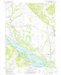 Pleasant Hill West 1978 topographic map thumbnail